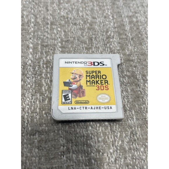 Super Mario Maker for 3DS - Nintendo Selects Edition Nintendo 3DS Cartridge Only - Picture 1 of 2